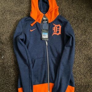 Detroit tigers zip sweatshirt